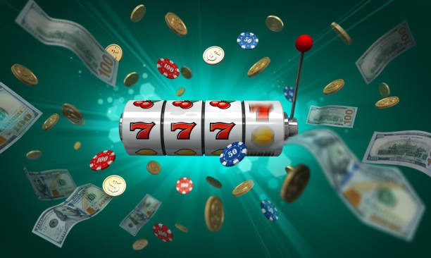 Baccarat game table with Player and Banker positions